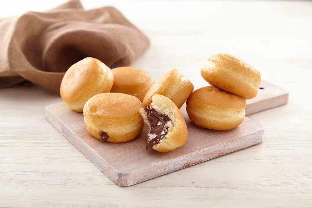 Mini Bomboloni Hazelnut Cacao Nocciola