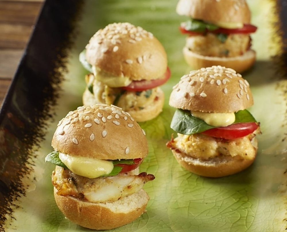 Mini Sesame Hamburger Buns