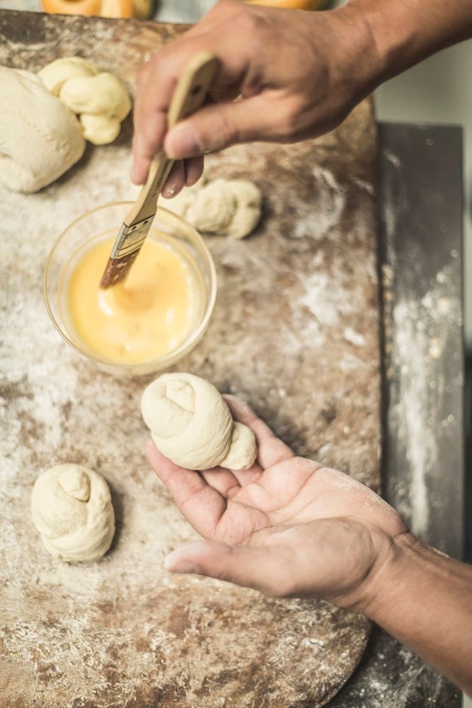 Mini Twist Rolls Proof & Bake