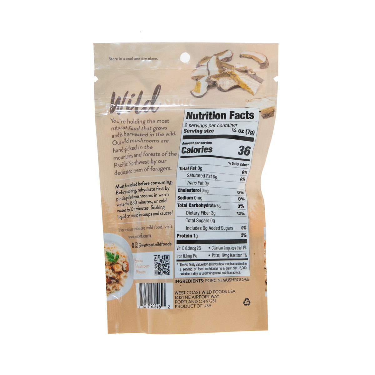 Dried Porcini Mushrooms