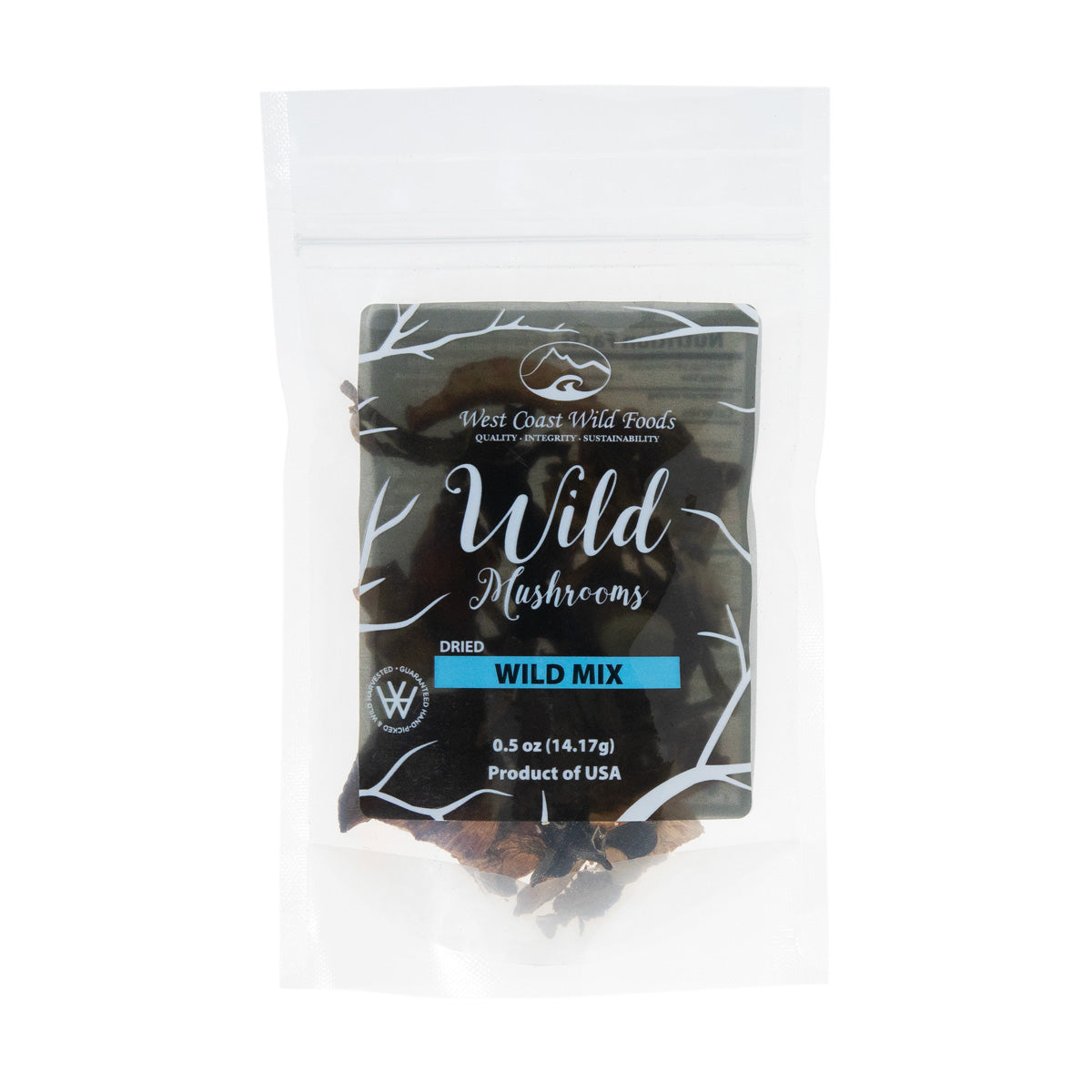 Dried Wild Mix Mushrooms