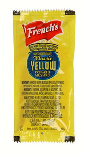 Yellow Mustard Packet