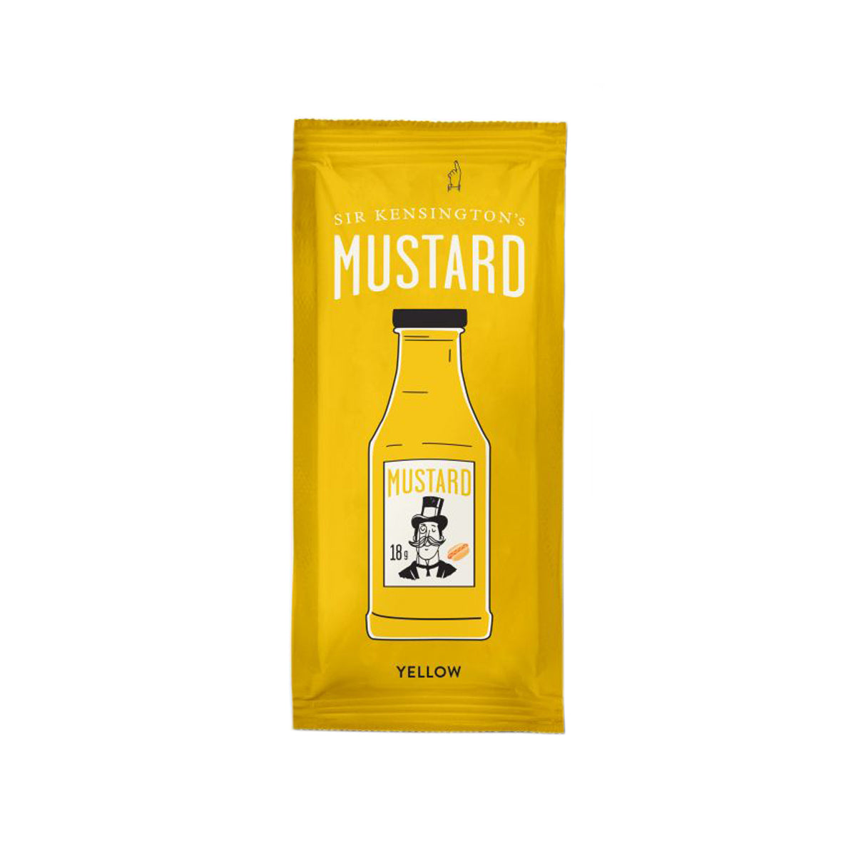 Yellow Mustard Packets