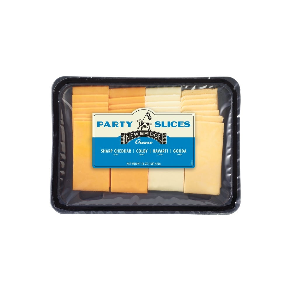 New Bridge Classic Cheese Party Slices