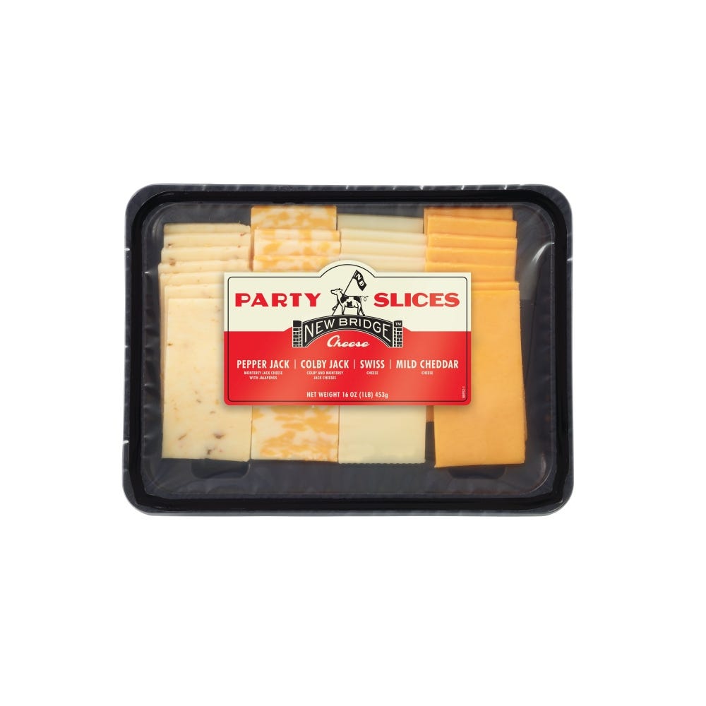 New Bridge Assorted Cheese Party Slices