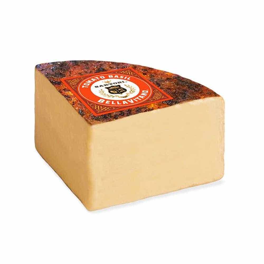 BellaVitano Tomato Basil Quarter Wheel
