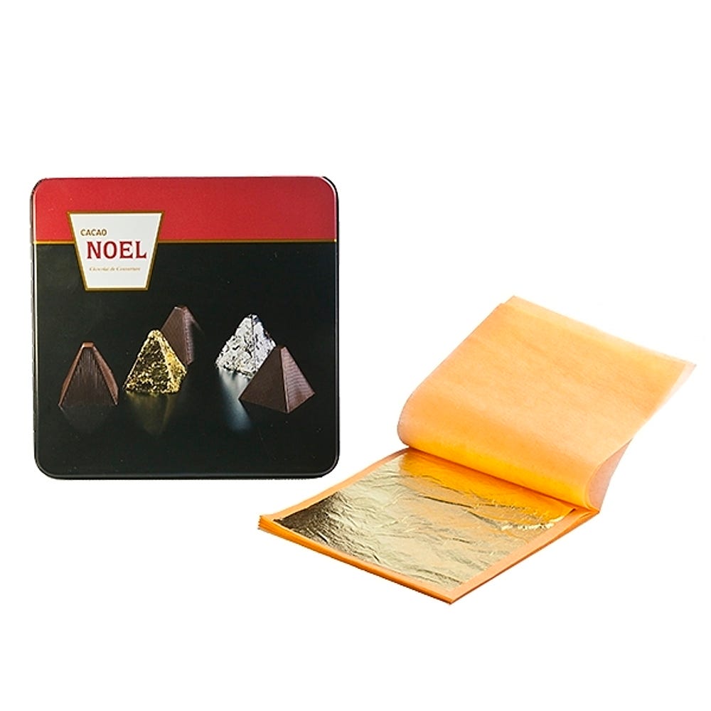 Edible Gold Leaf Sheets 3.75 x 3.75 Inch