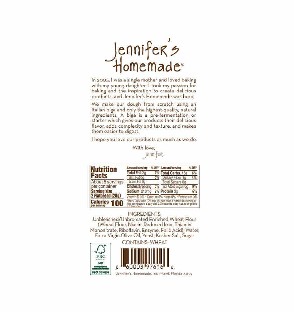 Original Flatbread Vegan