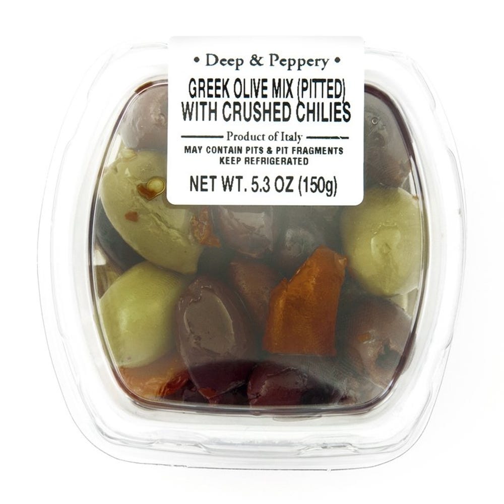 Greek Olive Mix with Chiles