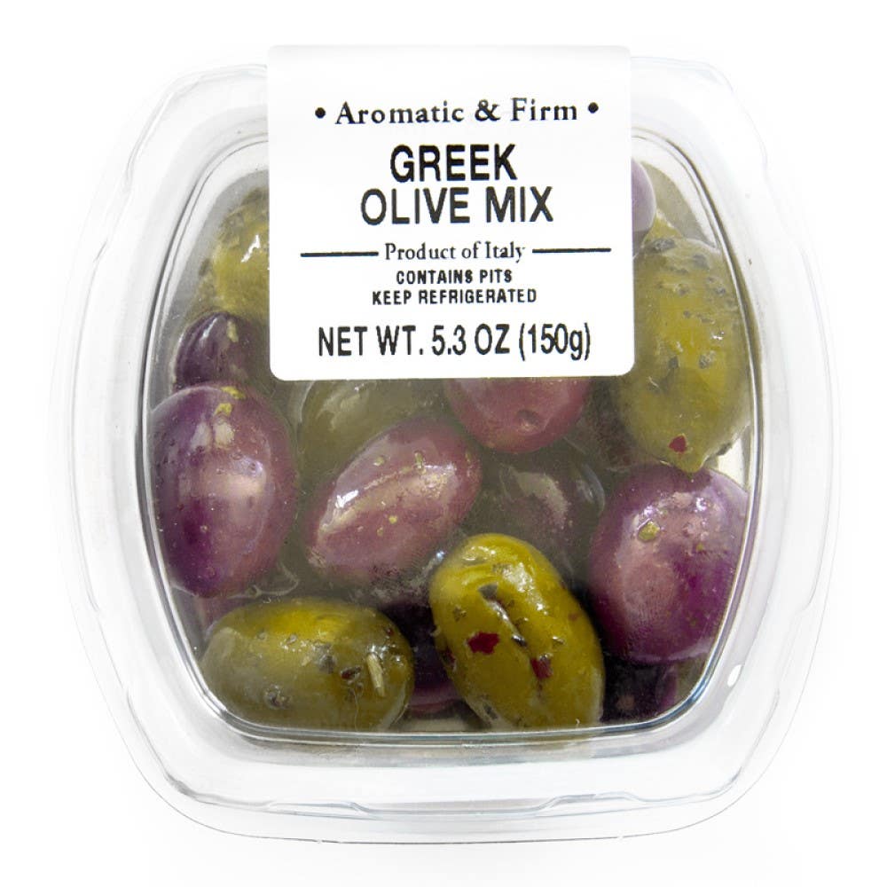 Fresh Pack Greek Unpitted Olive Mix 5.3 oz