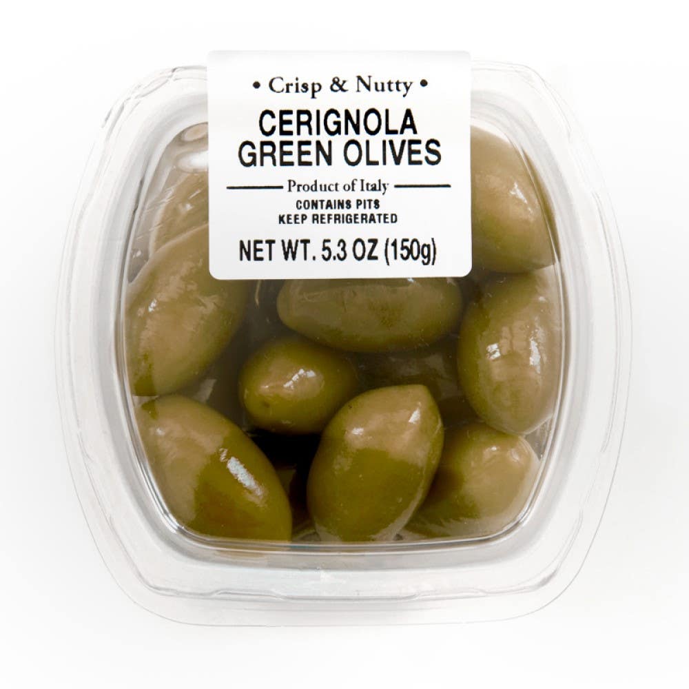 Fresh Pack Cerignola Green Olives 5.3 oz