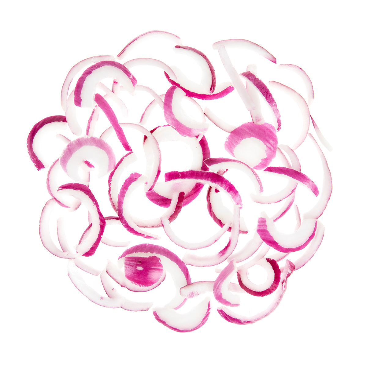 Julienne Red Onions
