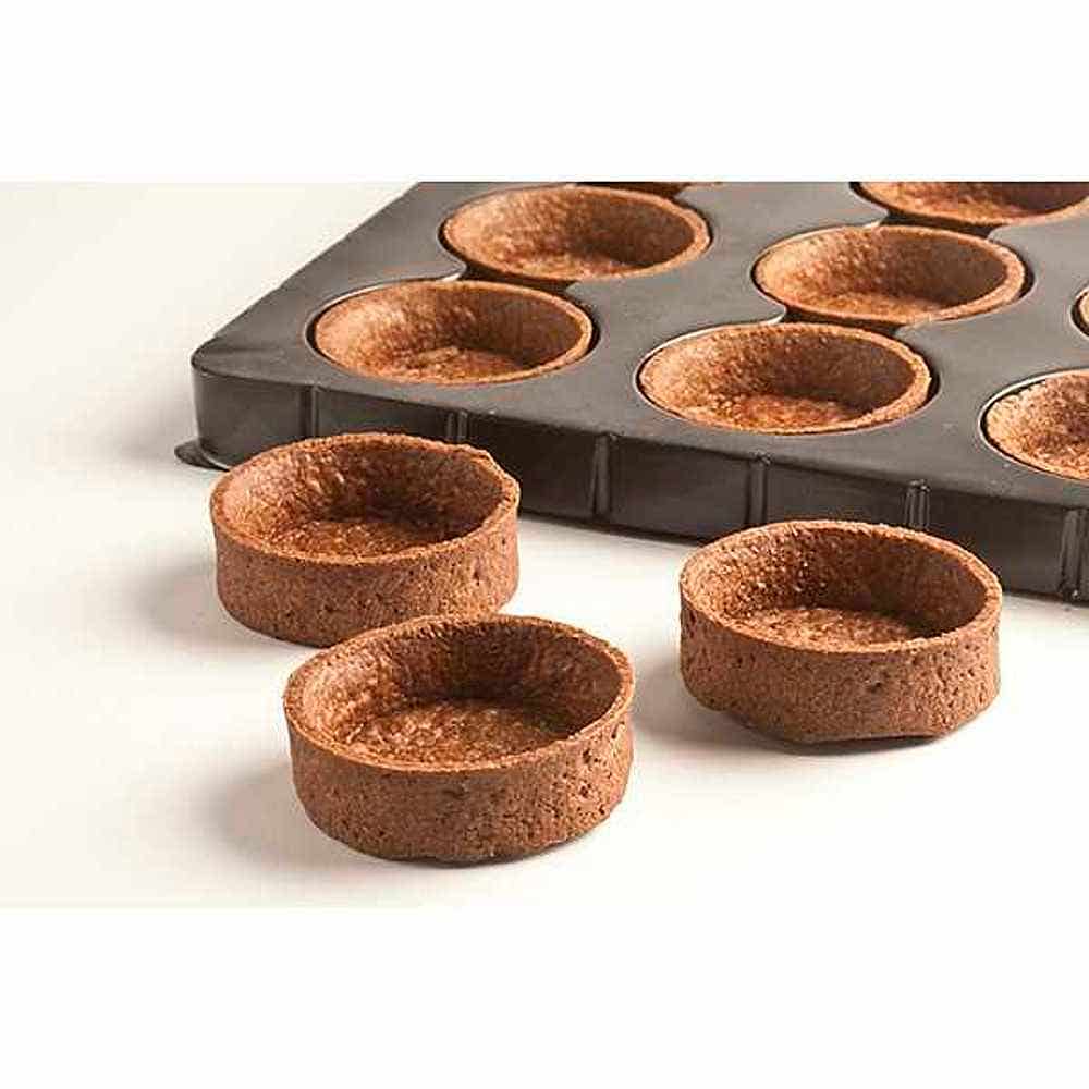 Chocolate Tart Shell 3.2 Inch Round