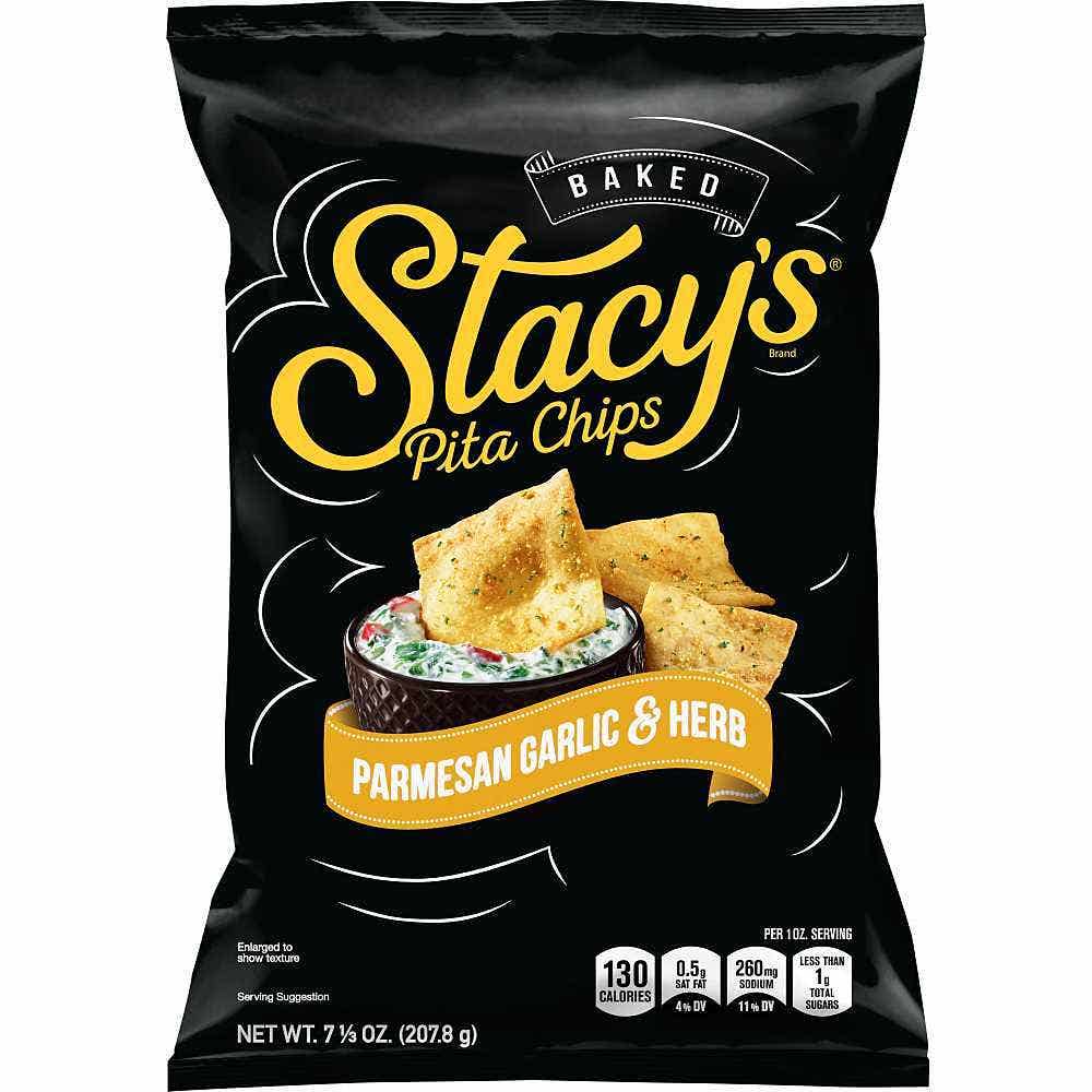 Parmesan Garlic & Herb Pita Chips