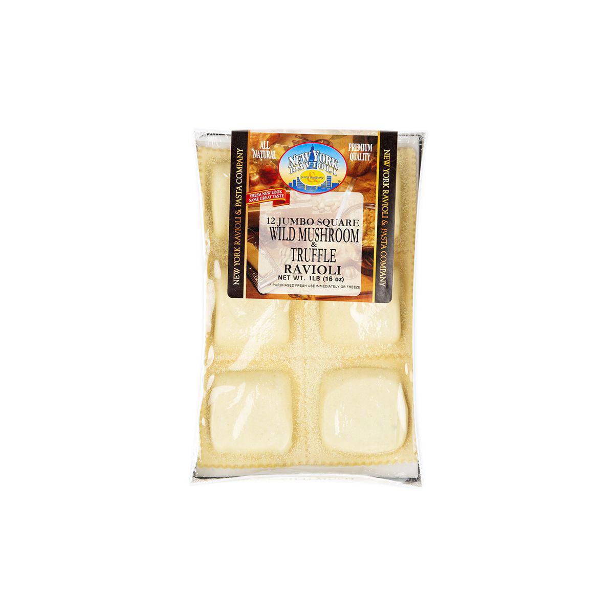 FZ Jumbo Square Wild Mushroom & Truffle Ravioli