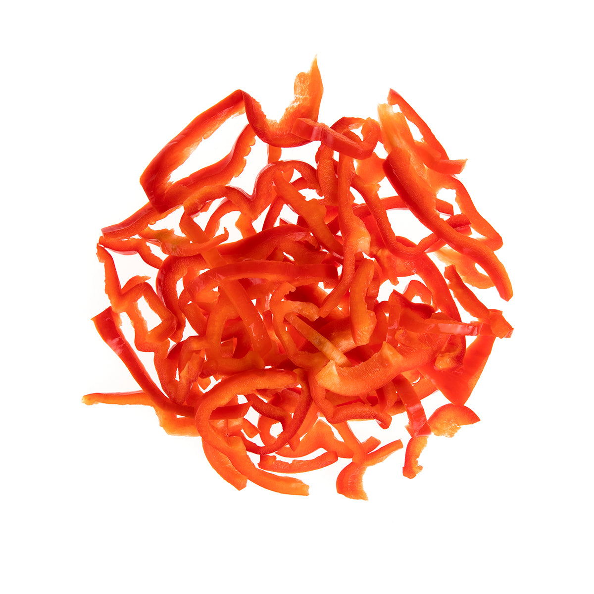 Julienne Red Peppers