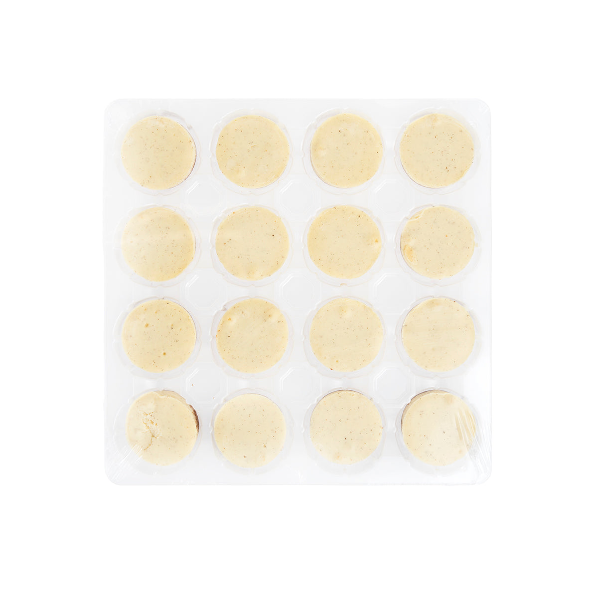 2in Mini Vanilla Bean Cheesecakes