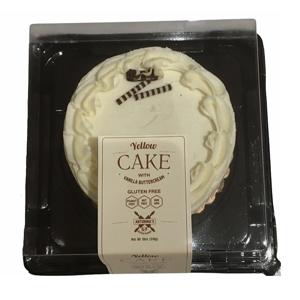 Yellow Cake Gluten Free