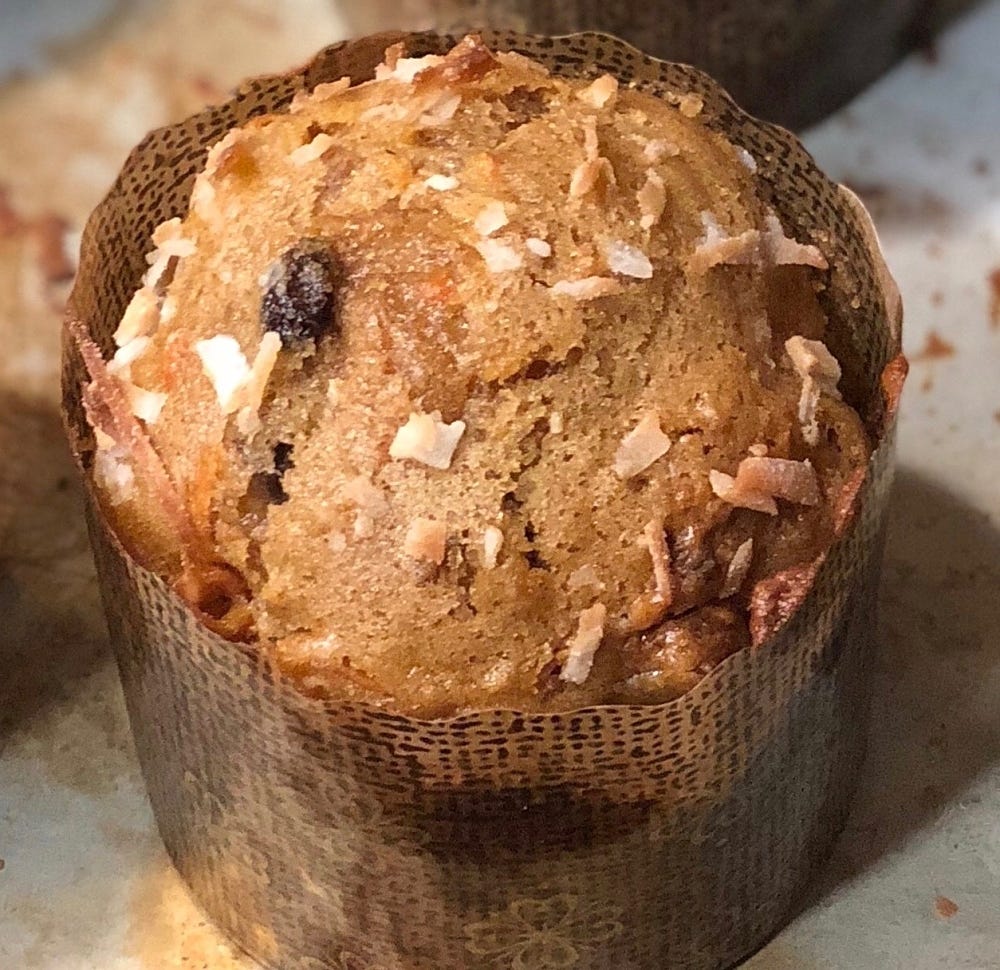 Pina Colada Muffin Batter