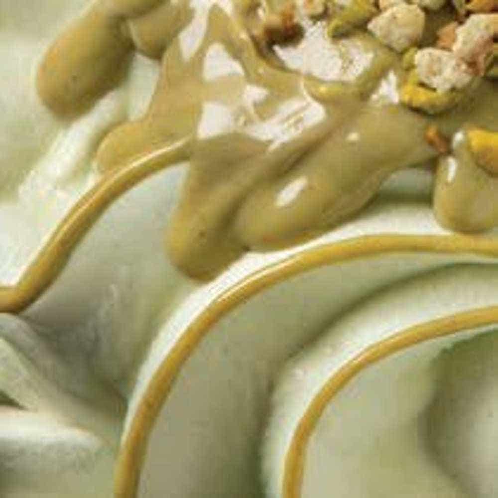 Pistachio Ice Cream Dome