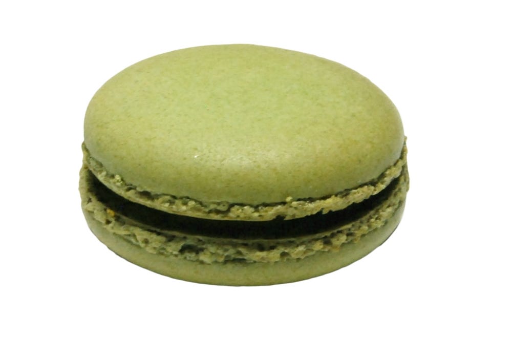 Pistachio French Macarons Gluten Free