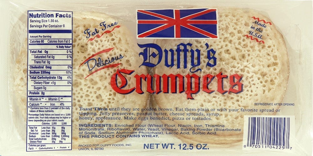 Duffy's English Crumpets