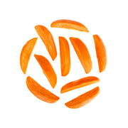 Peeled Sweet Potato Wedges