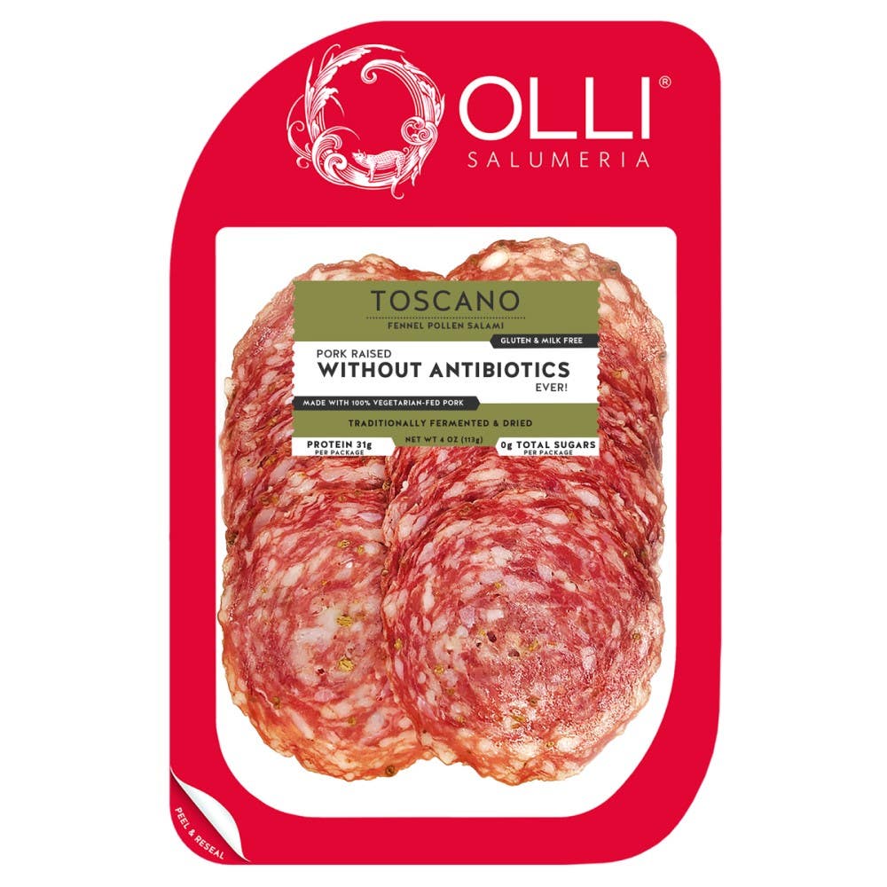 Toscano Salami Sliced