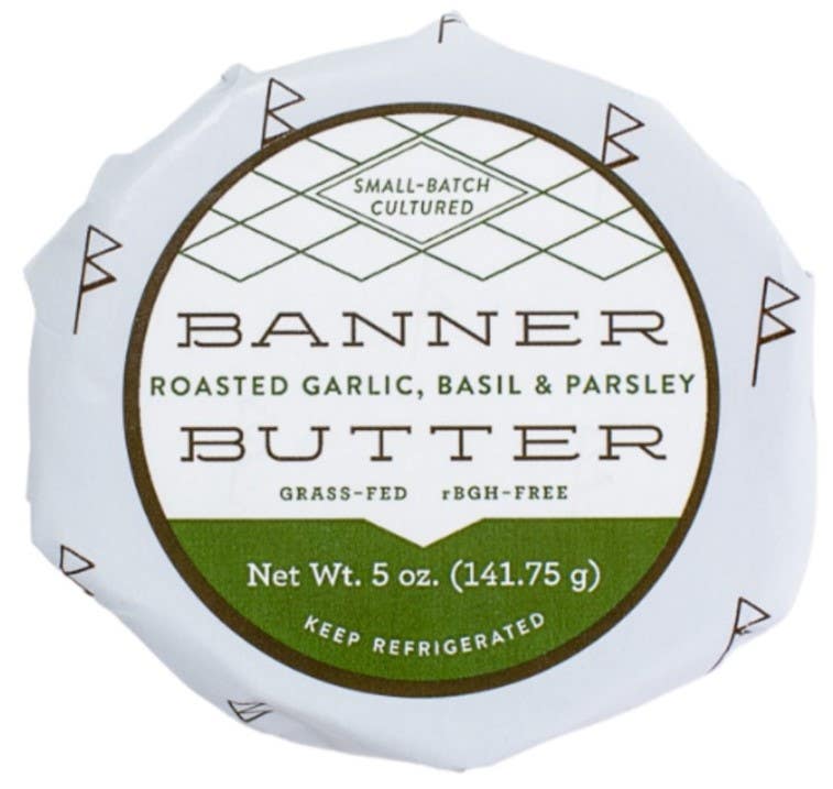 Banner Roasted Garlic Basil & Parsley Butter