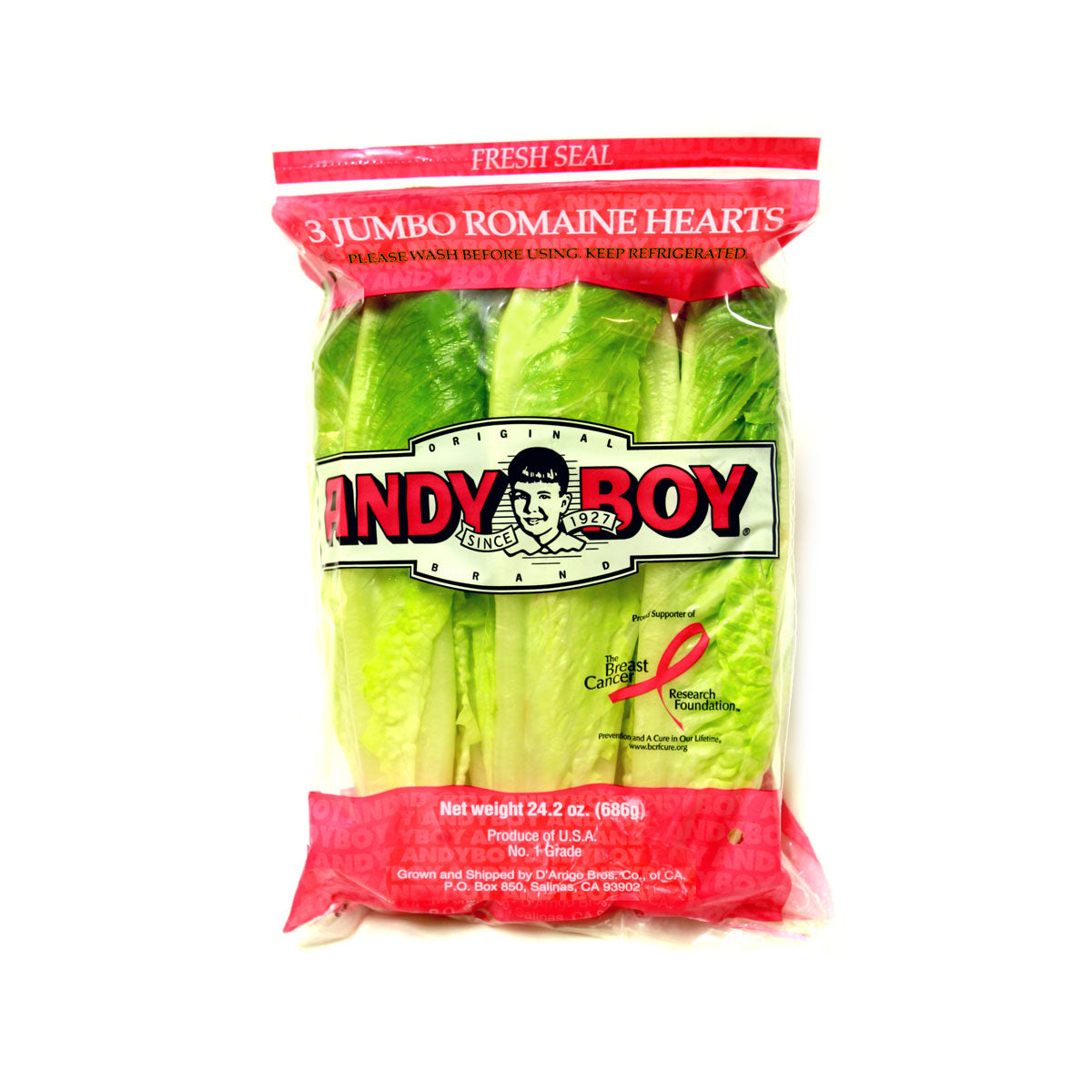 Andy Boy Romaine Hearts