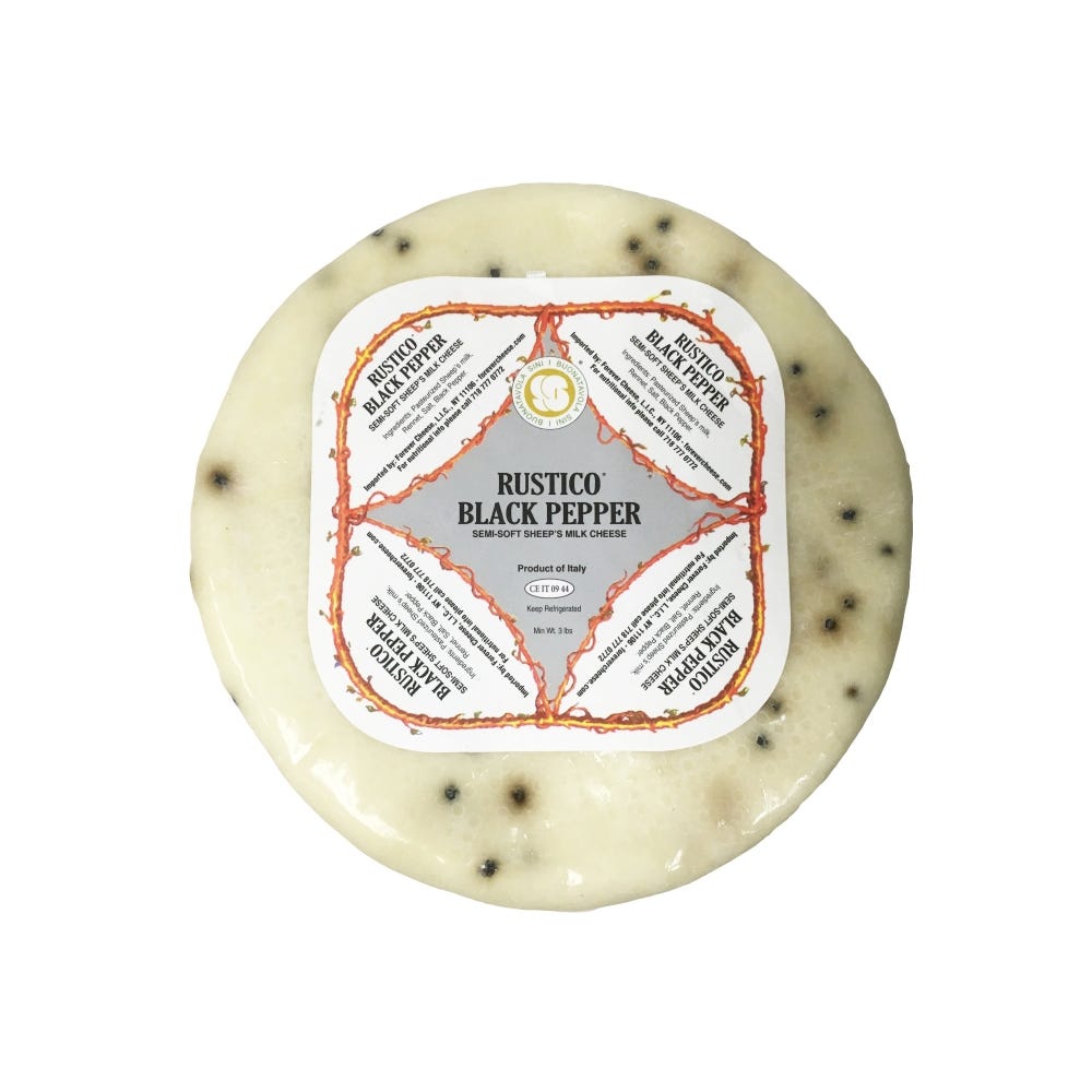 Rustico Black Pepper Wheel