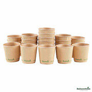 Sustain 4 oz Kraft Paper Coffee Cup