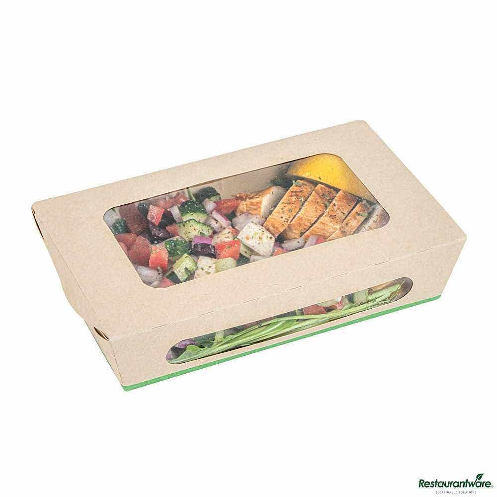 Sustain 35 oz Bamboo Paper Medium Bio Take Out Container