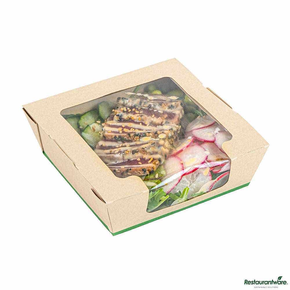 Sustain 26 oz Bamboo Paper Medium Bio Salad Box