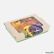 Sustain 40 oz Bamboo Paper Large Bio Salad Box