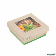Sustain 27 oz Bamboo Paper Medium Take Out Container
