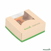 Sustain 11 oz Bamboo Paper Small Take Out Container