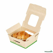 Sustain 12 oz Bamboo Paper Mini Bio Take Out Container