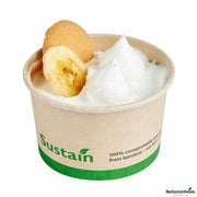 Sustain 3 oz Round Bamboo Paper To Go Cup