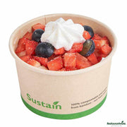 Sustain 5 oz Round Bamboo Paper To Go Cup