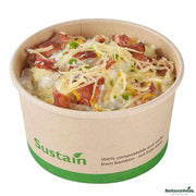 Sustain 8 oz Round Bamboo Paper To Go Cup