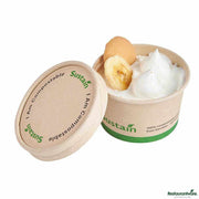 Sustain Round Bamboo Paper To Go Cup Lid