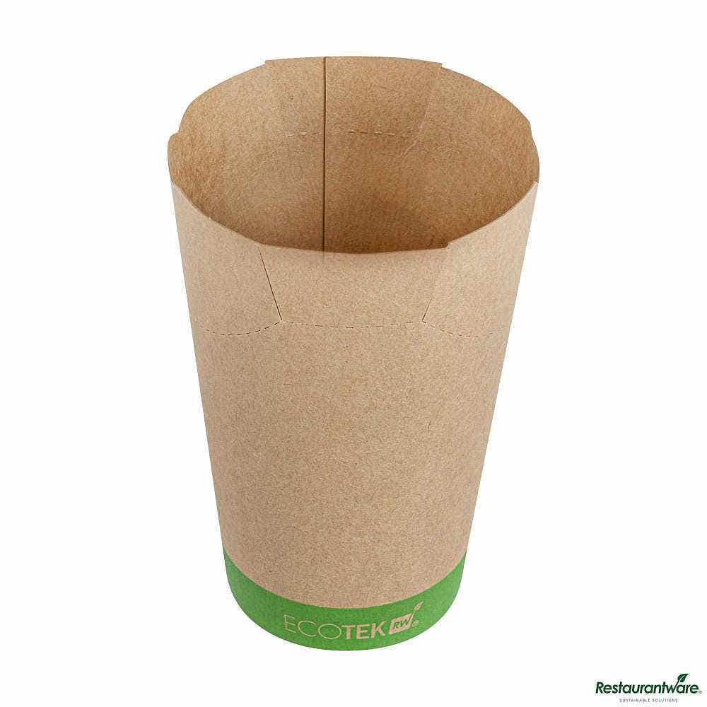 Sustain 16 oz Round Kraft Paper To Go Fry Cup