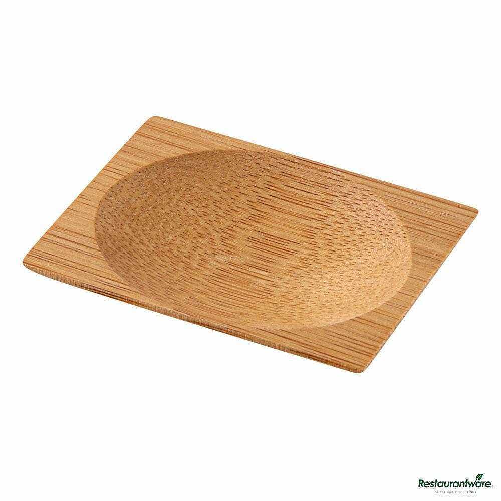 Rectangle Natural Bamboo Dish