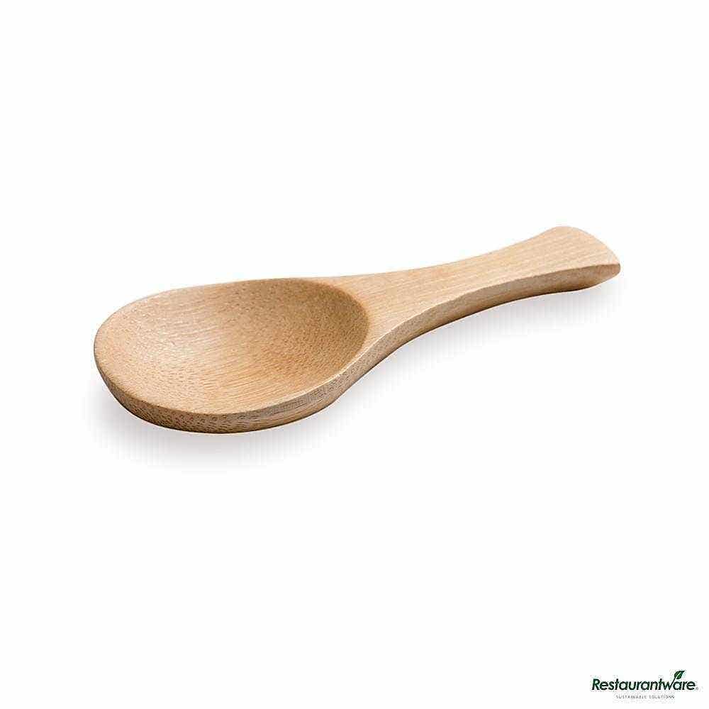 Natural Bamboo Spoon  Carved