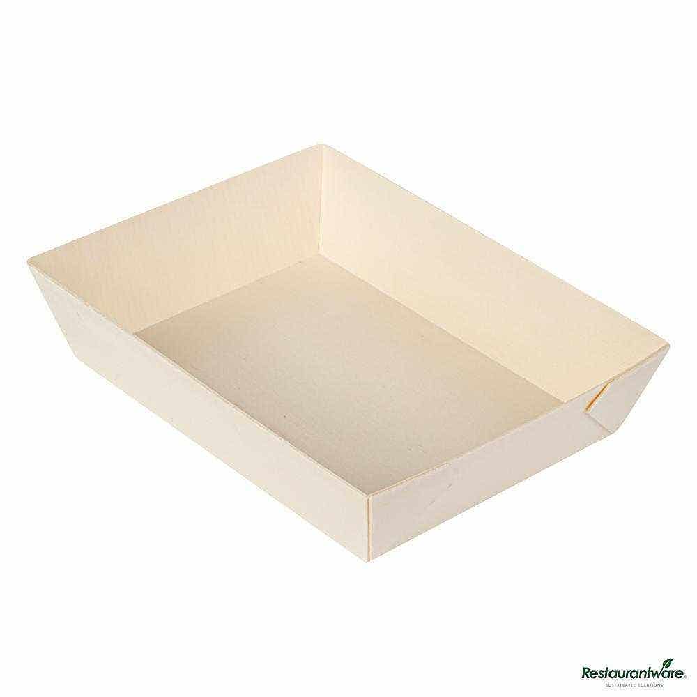 Taipei 20 oz Rectangle Poplar Short Flare Container