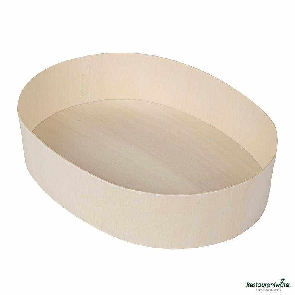 Taipei 38 oz Oval Poplar Container