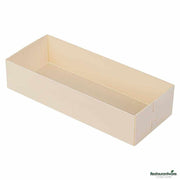 Taipei 18 oz Rectangle Poplar Long Straight Container