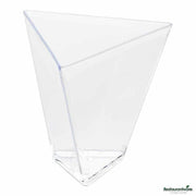 4 oz Clear Plastic Torcente Dessert Cup