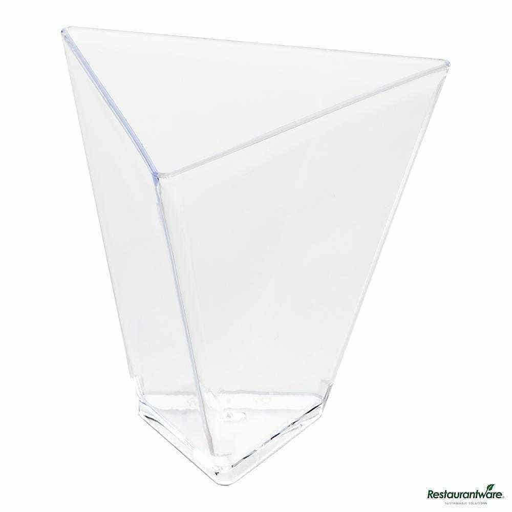 4 oz Clear Plastic Torcente Dessert Cup